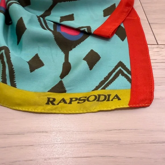 [Rapsodia] Vibrant Scarf with Patterns - Picture 2 of 6